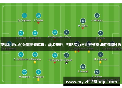 英冠比赛中的关键要素解析：战术策略、球队实力与比赛节奏如何影响胜负