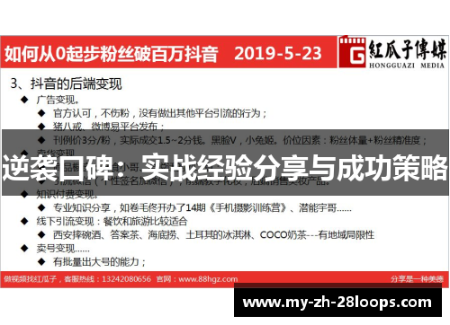 逆袭口碑:实战经验分享与成功策略 逆袭口碑:实战经验分享与成功策略